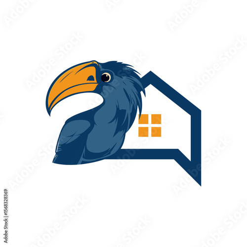 illustration of a cartoon bird