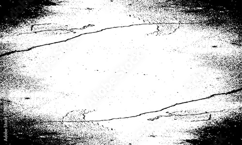 Grainy grunge photo filter background. Black particles, fibers and flecks wallpaper. Vintage rough dirt dotted overlay. Vector sandy gritty template.