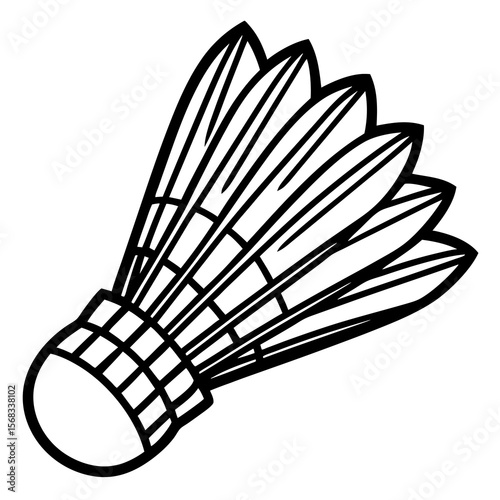 hand drawn illustration of a whisk