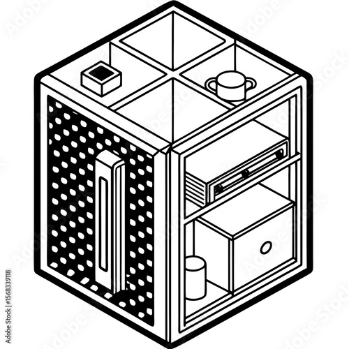 illustration of a dairy product