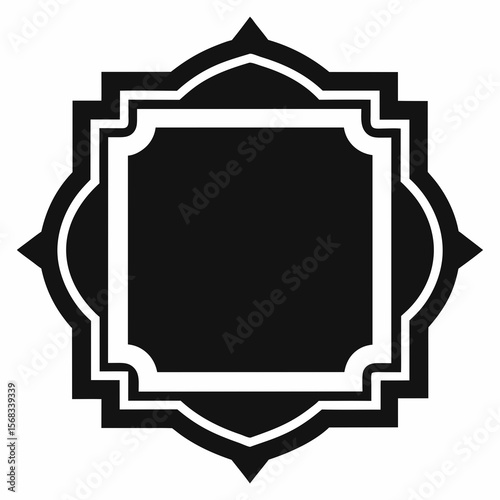 blank photo frame