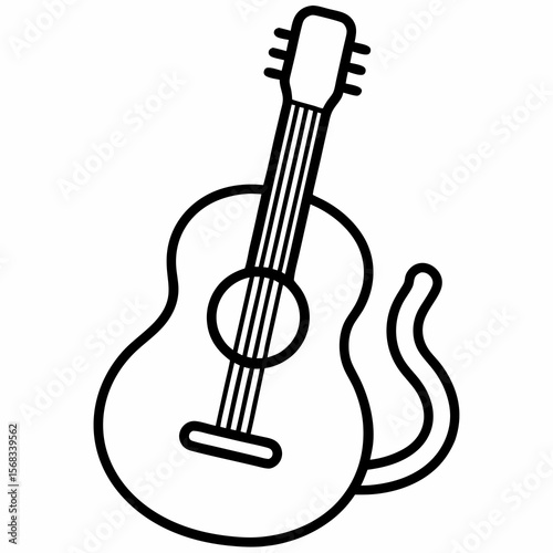 musical instruments vector