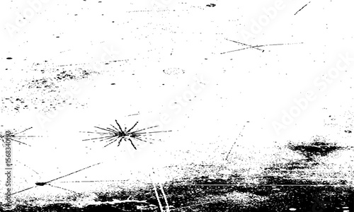 Grainy grunge photo filter background. Black particles, fibers and flecks wallpaper. Vintage rough dirt dotted overlay. Vector sandy gritty template.