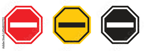 Warning sing icon vector illustration