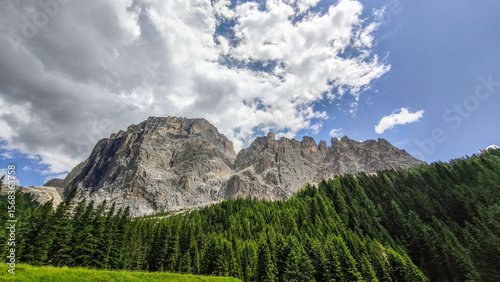 Dolomites Mountain Range in Italy