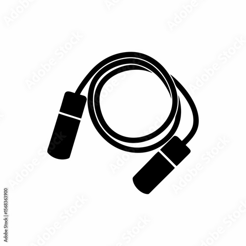 creative details resistance bands icon vector Illustration	