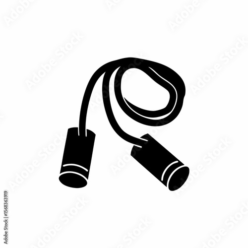 creative details resistance bands icon vector Illustration	