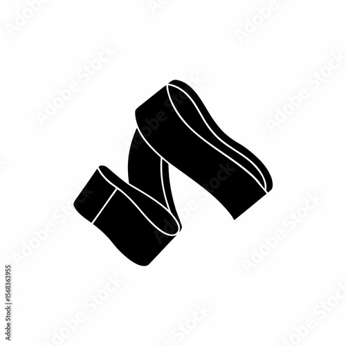 creative details resistance bands icon vector Illustration	
