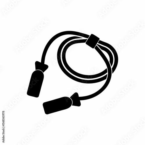creative details resistance bands icon vector Illustration	