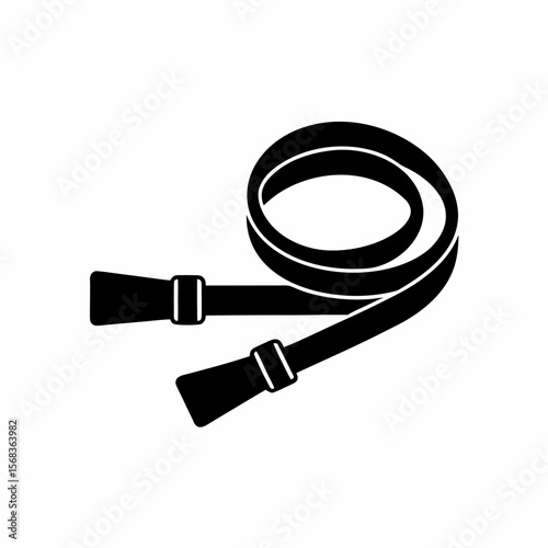 creative details resistance bands icon vector Illustration	