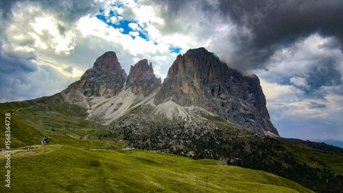Dolomites Mountain Range in Italy