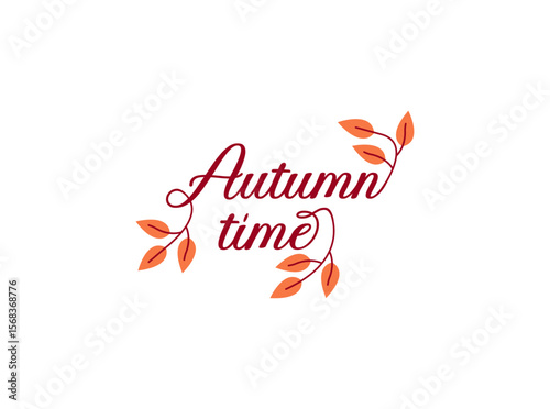 Autumn Begins Seasonal Leaves, Fall Colors, Natures Embrace