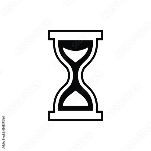 hourglass vector icon