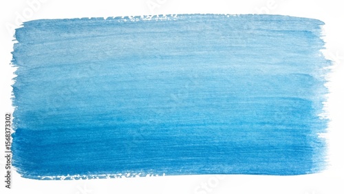 Abstract Blue Watercolor Wash: Serene Gradient Texture Background