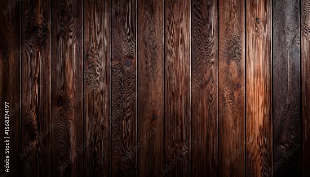 Fototapeta premium dark wood plank texture background vertical wooden slats for modern minimalist interior design