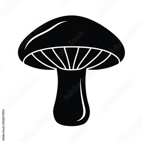 simple-oyster-mushroom-icon-include-after-on-white.eps