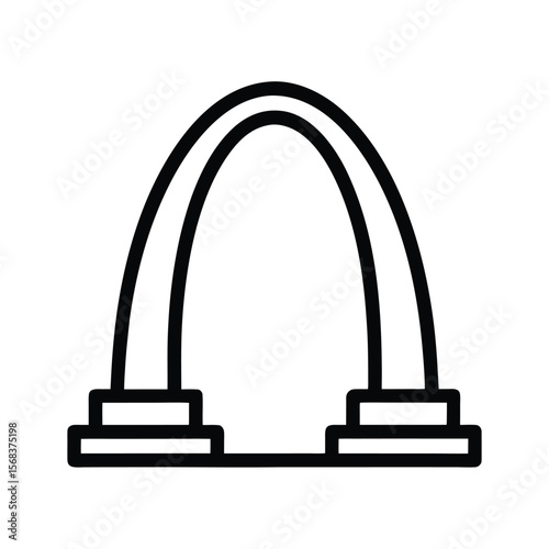 outlined-gateway-arch-icon-design-include-after-on.eps