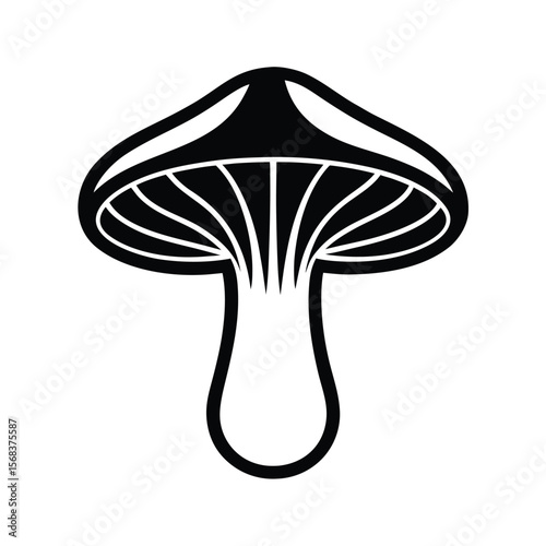 line-art-oyster-mushroom-icon-include-after-on-whi.eps