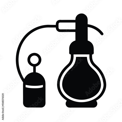 flat-breast-pump-icon-illustration-include-after-o.eps