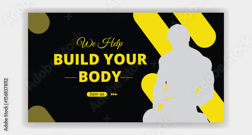 Best exercise for build body thumbnail design