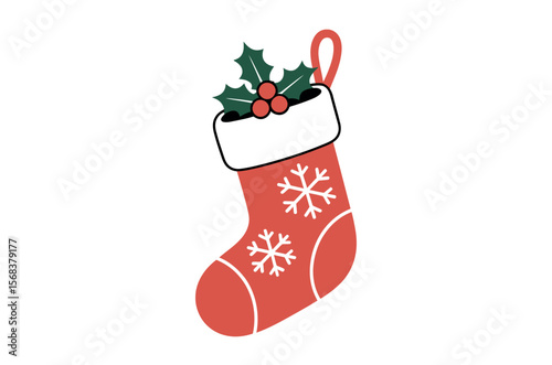 Festive Christmas Stocking Design
