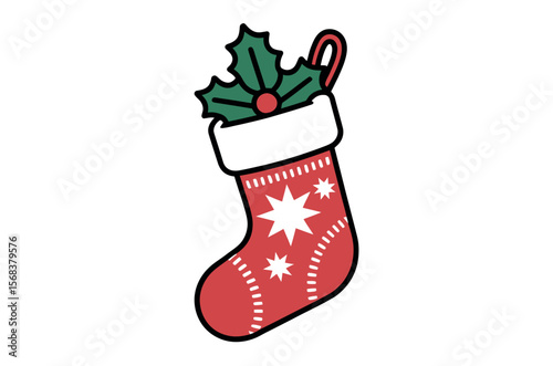 Festive Christmas Stocking Design
