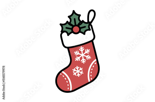 Festive Christmas Stocking Design