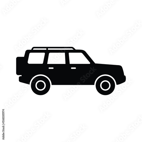 Automobile suv vehicle transport transportation design automotive auto car icon ride