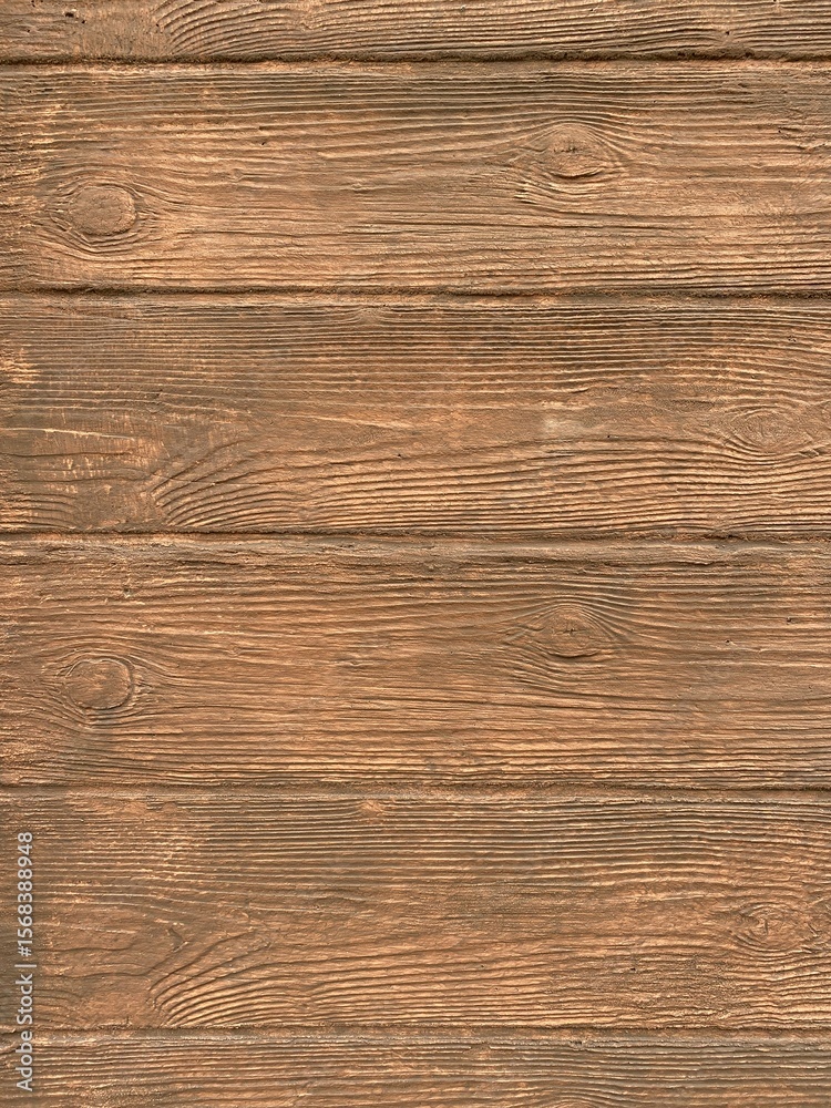 Fototapeta premium Close-up of weathered wooden planks showing texture and grain