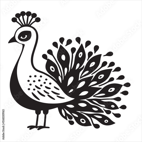 Peacock svg