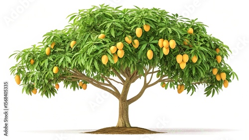 Obraz na plátně ripe mango tree