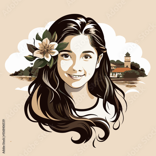 girl-with-a-flower