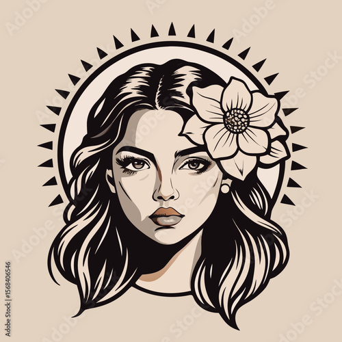 girl-with-a-flower