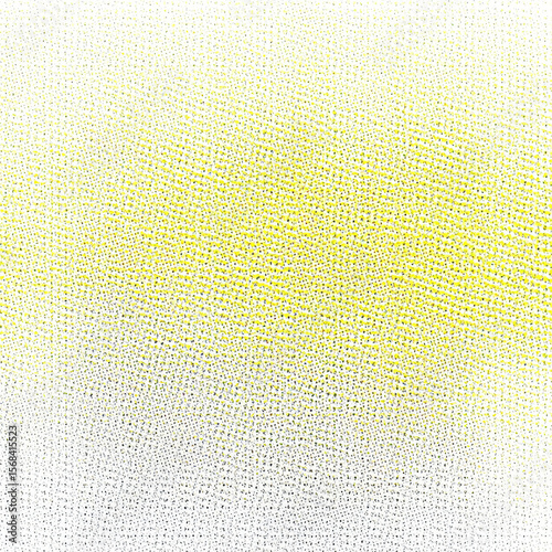 Pastel Yellow Dots Seamless Pattern on White Background for Design