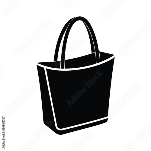 simple-tote-bag-icon-include-after-on-white-backgr.eps