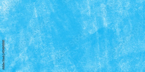 Modern blue powder style grunge textured abstract bright paper watercolor stain with hand paint background, texture for design distressed grunge smoky painted artistic watercolor cyan background.