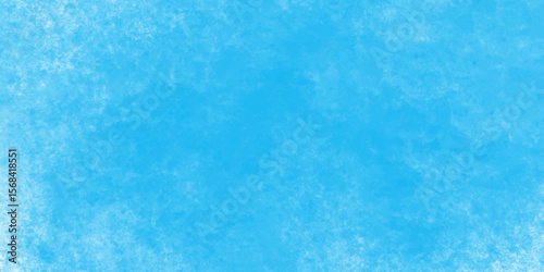 Modern blue powder style grunge textured abstract bright paper watercolor stain with hand paint background, texture for design distressed grunge smoky painted artistic watercolor cyan background.