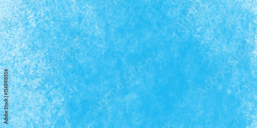 Modern blue powder style grunge textured abstract bright paper watercolor stain with hand paint background, texture for design distressed grunge smoky painted artistic watercolor cyan background.
