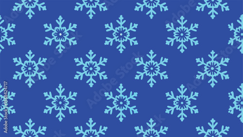 A Seamless Pattern Composed Entirely of Different Types of Christmas Cookies