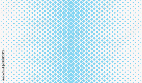 Abstract blue geometric hipster fashion design print halftone triangle pattern modern Texture. Vector illustration.