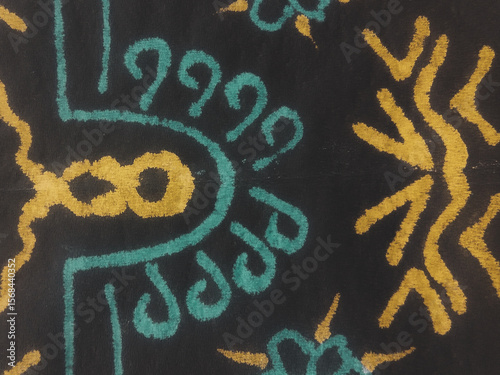 Wallpaper Mural Cool Ethnic Pattern. Ethnic Line Ikat. Rainbow Torontodigital.ca