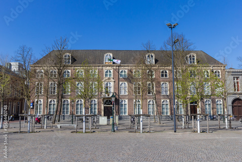 Historic building at the parade square in Den Bosch, Netherlands