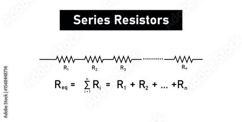 Resistors Connected in Series in Physics