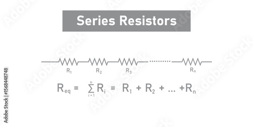 Resistors Connected in Series in Physics