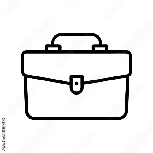 Briefcase icon for business and office use