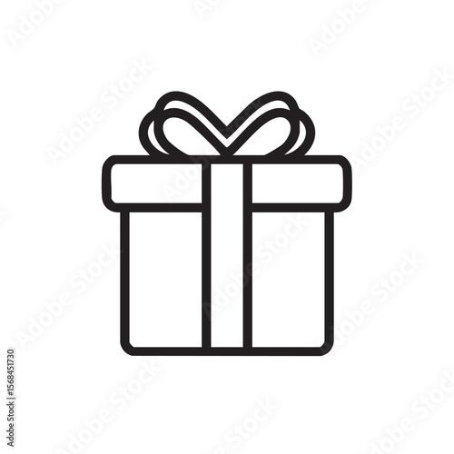 Gift box with ribbon for special occasions and celebrations