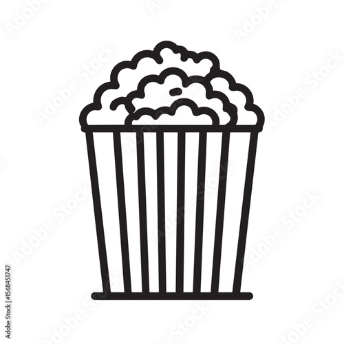 Classic popcorn treat for movie nights or snacks at home