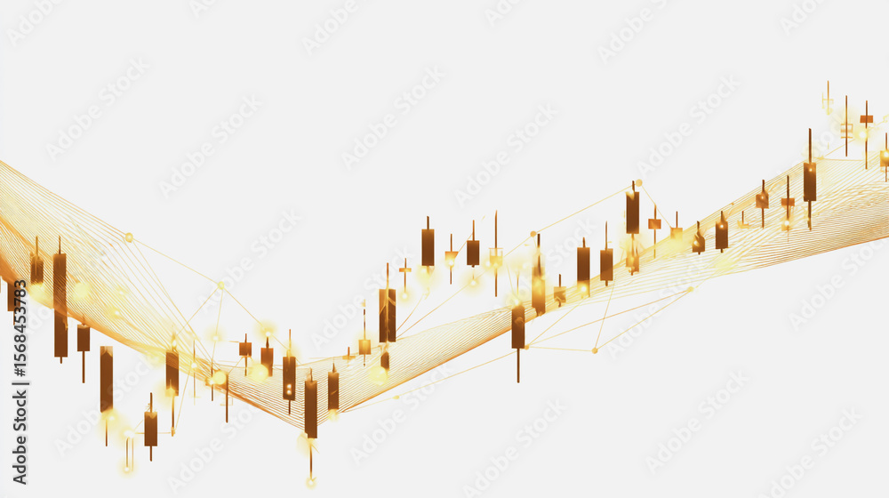 Naklejka premium charts and graphs with statistics to innovative analyze business potential and forecast future development of companies growth network points Earth's surface