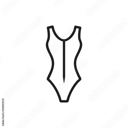 Minimalist swimsuit design for summer adventures and relaxation