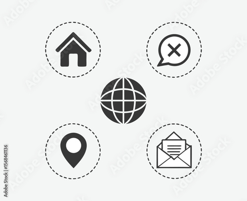 Popular social media icons 2025 black & white . Facebook, Instagram, X, Threads, YouTube, LinkedIn, Pinterest, WhatsApp, Telegram & TikTok.
